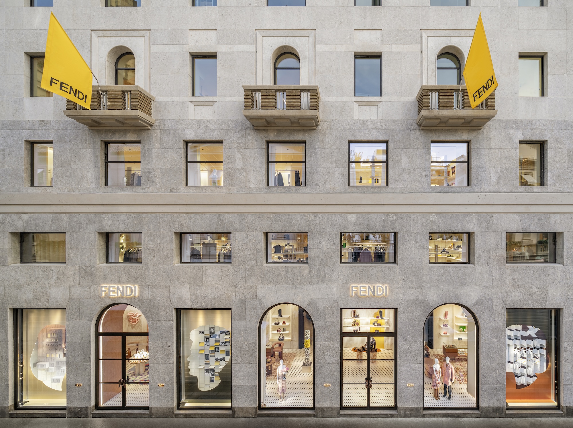 Palazzo FENDI Opens In Milan: The Ultimate FENDI Experience