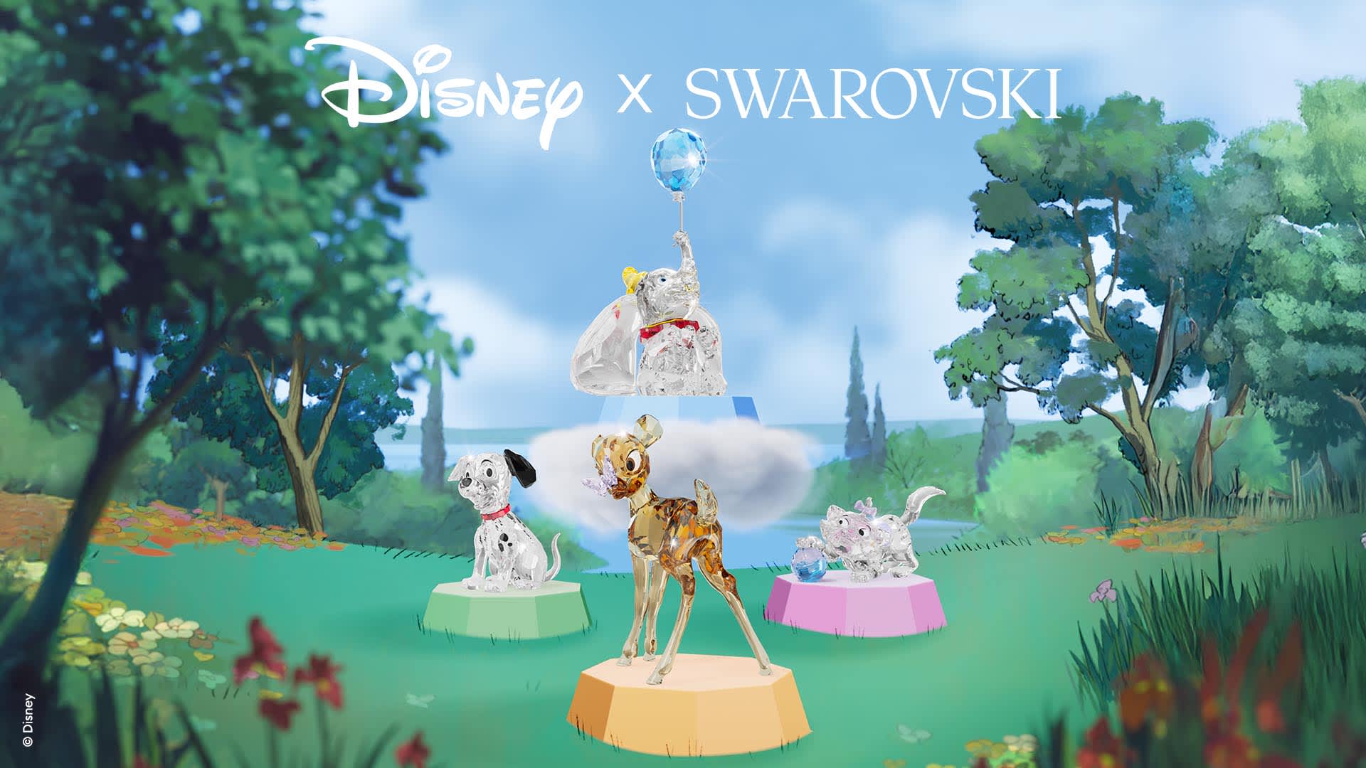 Disney x Swarovski Celebrate 20 Years with Exclusive Collection