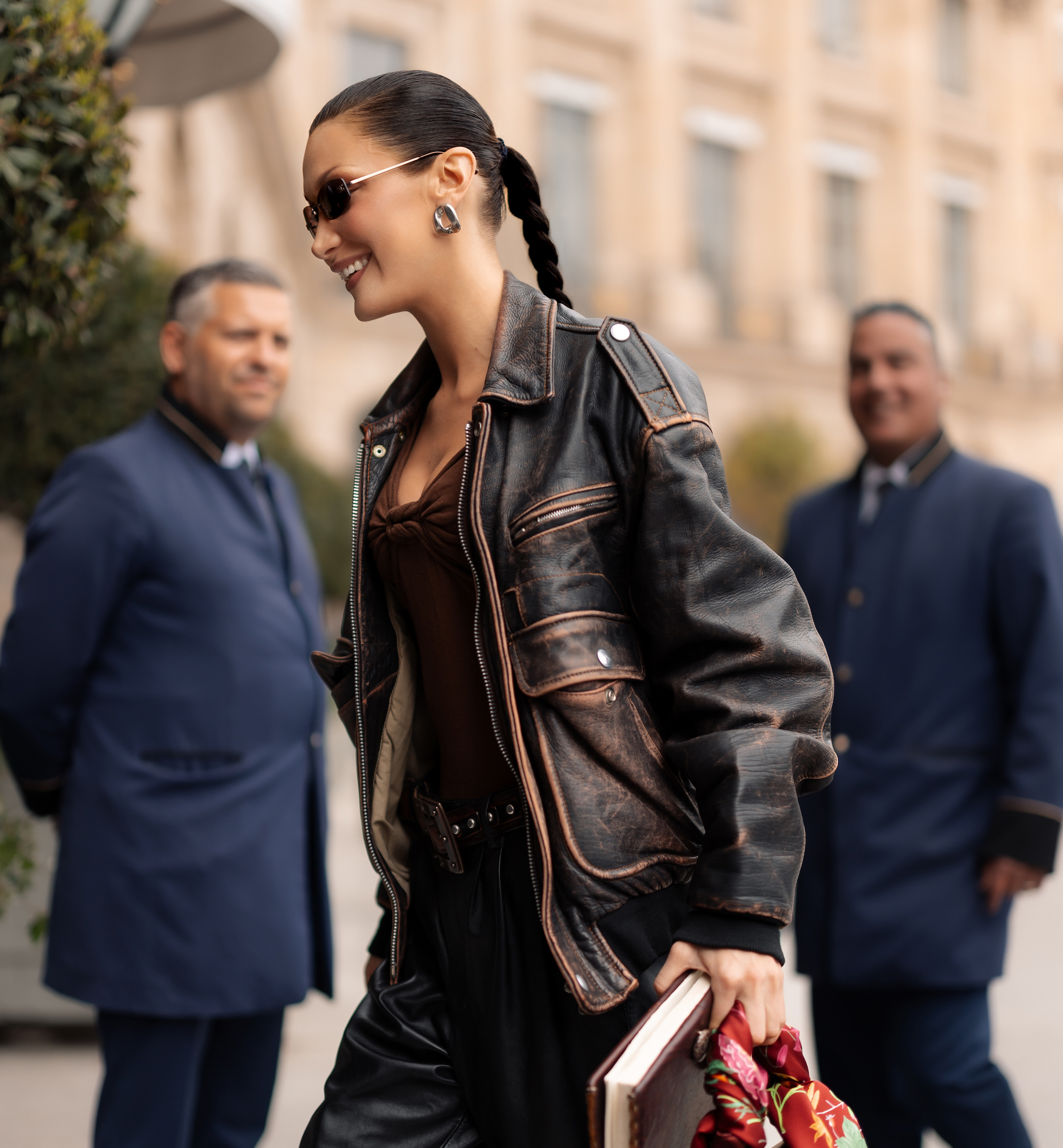 Soft Power Dressing, According to Bella Hadid