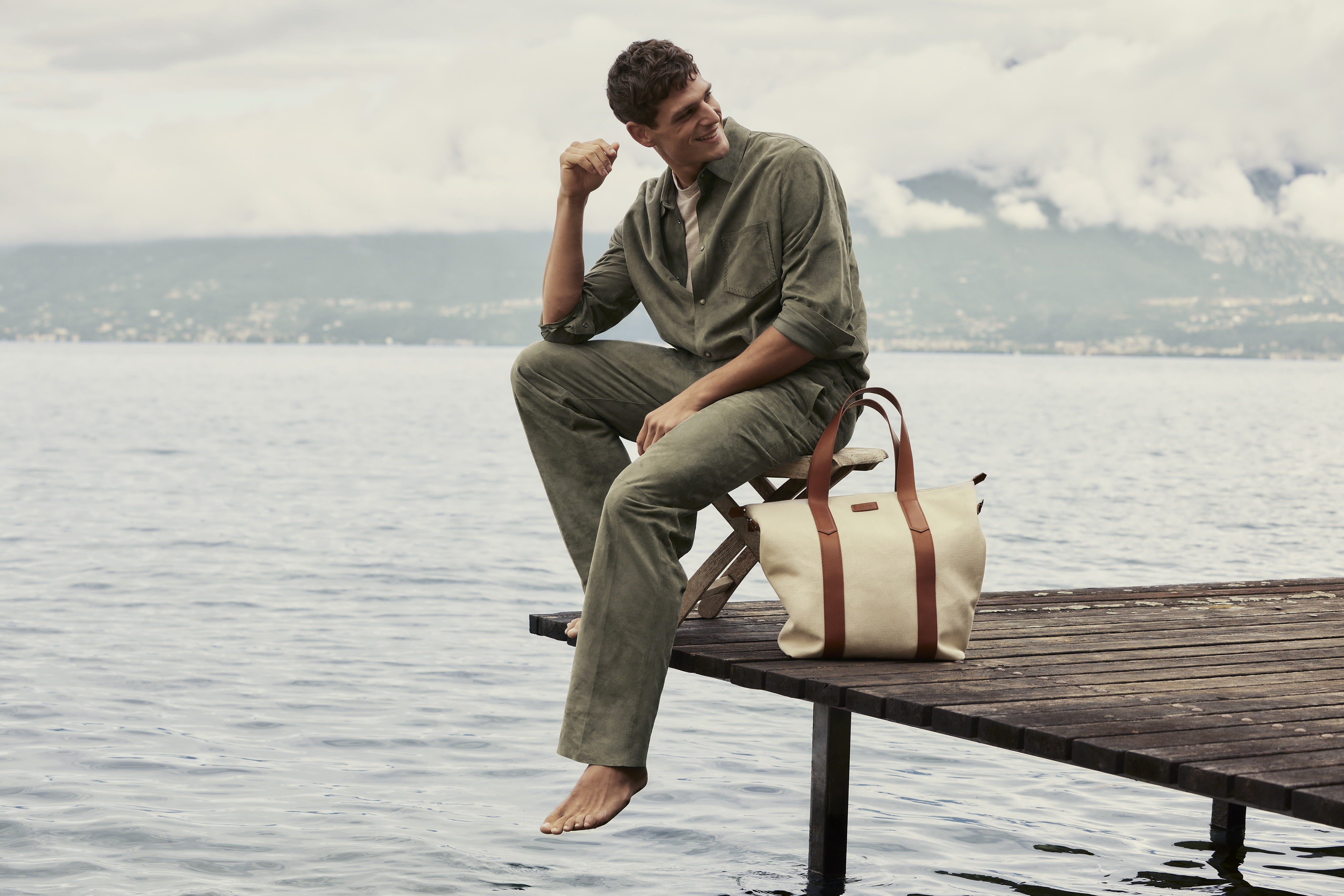 Ultimate Serenity: The Canali Nuvola Collection in Motion