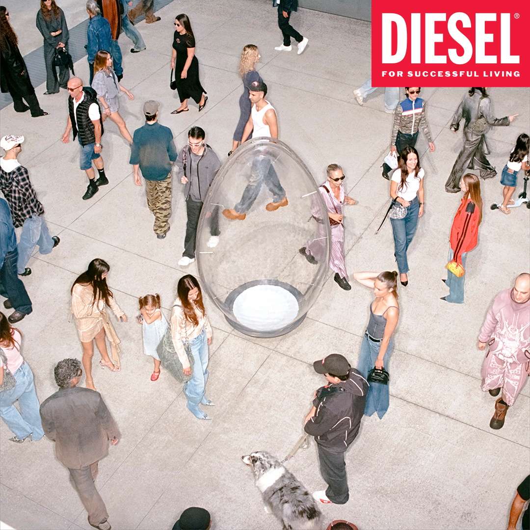 Diesel SS26 Turns Milan Into A Fashion Hunt