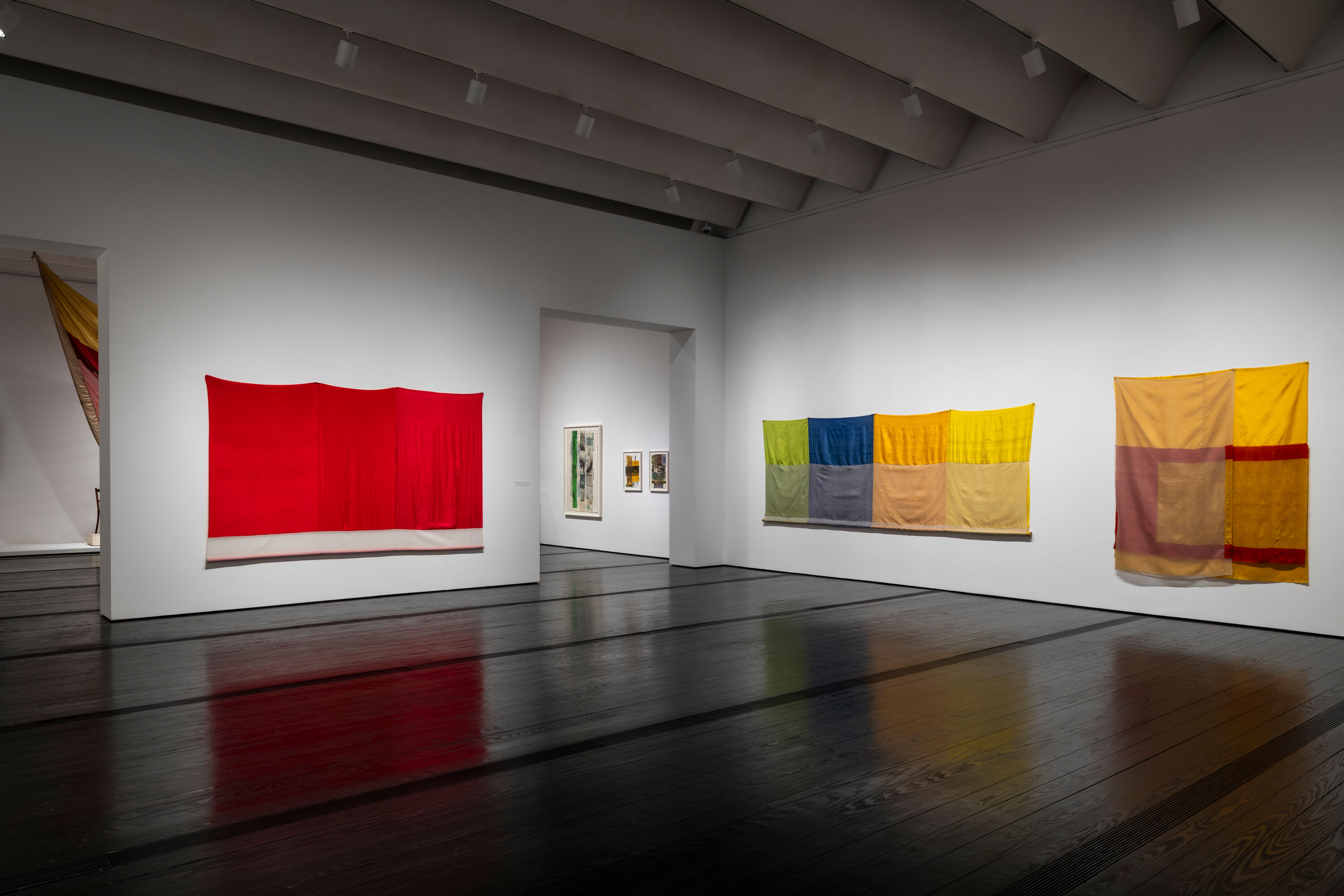 'Robert Rauschenberg Fabric Works of the 1970s' On View At The Menil Collection
