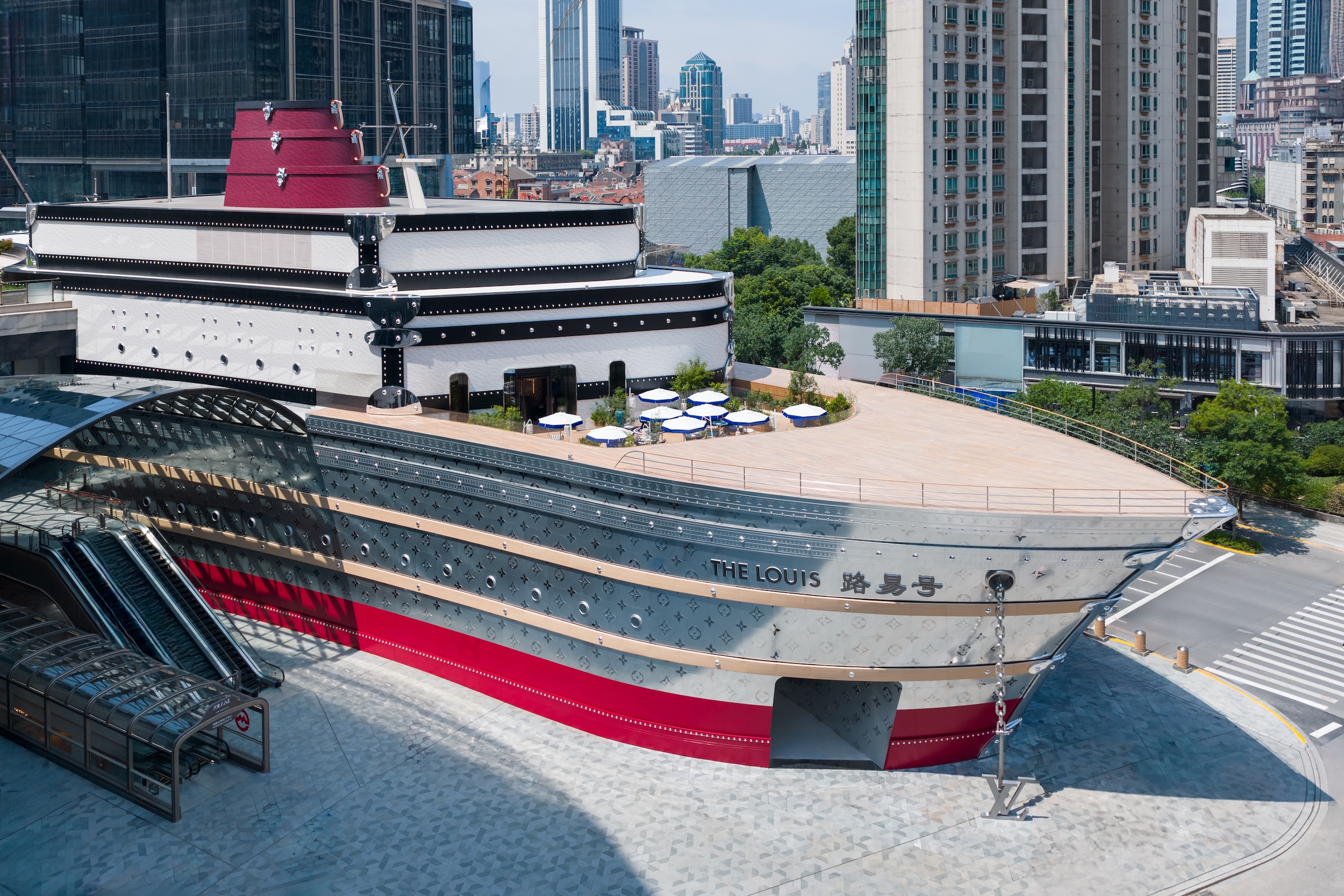 All Aboard 'The Louis,' Louis Vuitton's Historic Exhibition in Shanghai