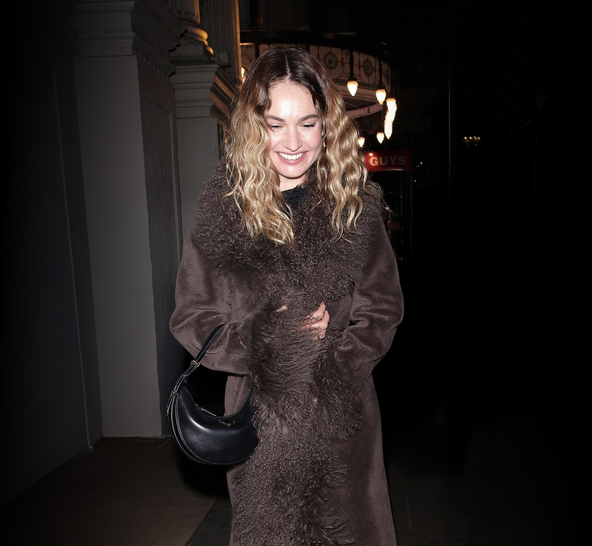 Lily James Channels Her French Heritage to Craft Timeless Style Moments