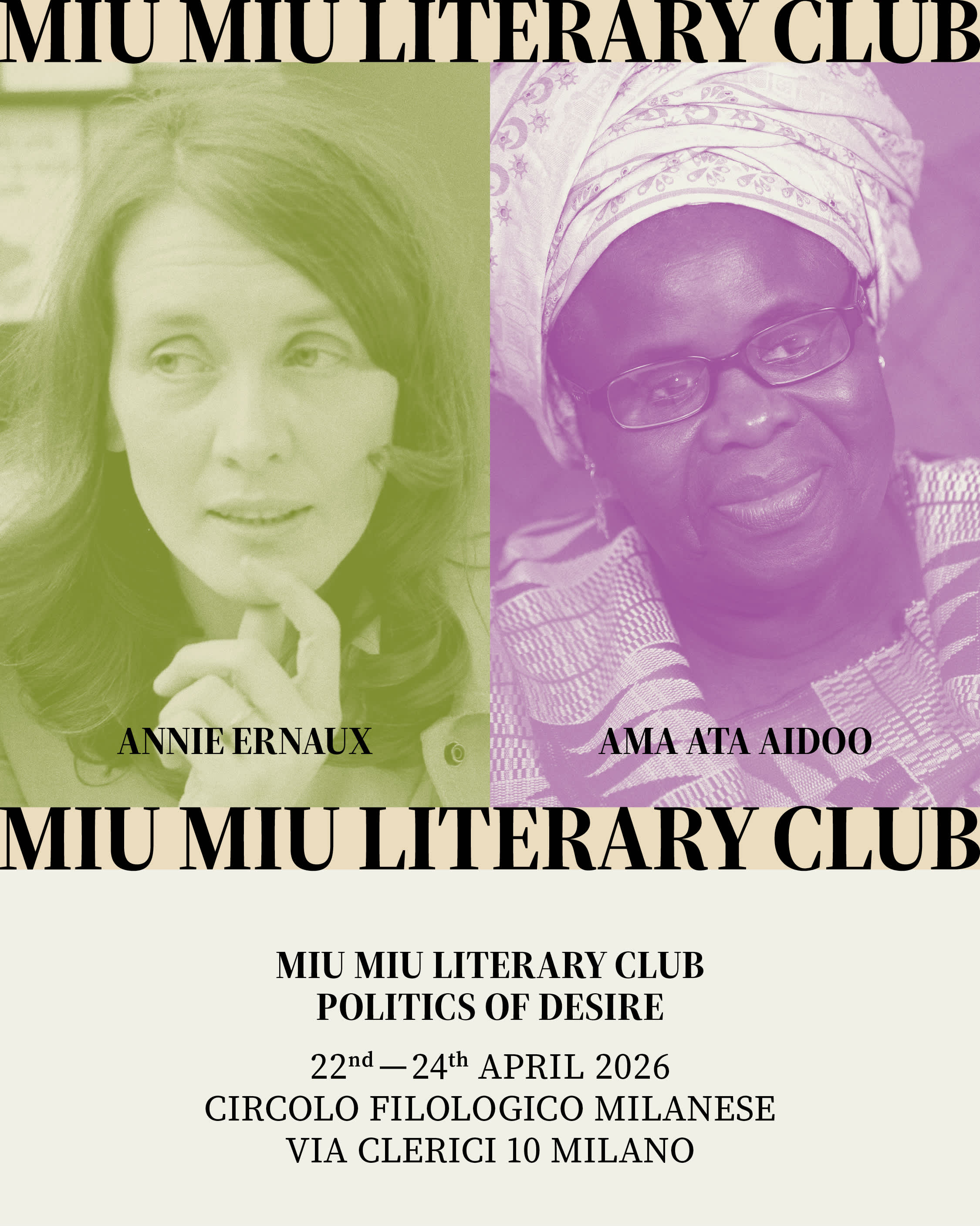 Politics of Desire: The Miu Miu Literary Club 2026 in Milan