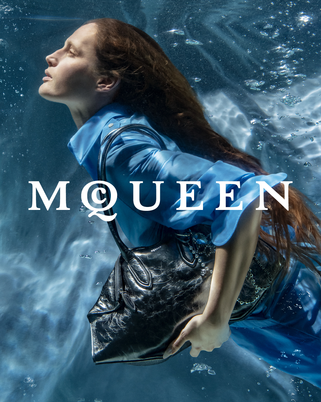 McQueen Presents the Manta Bag in a Submerged World