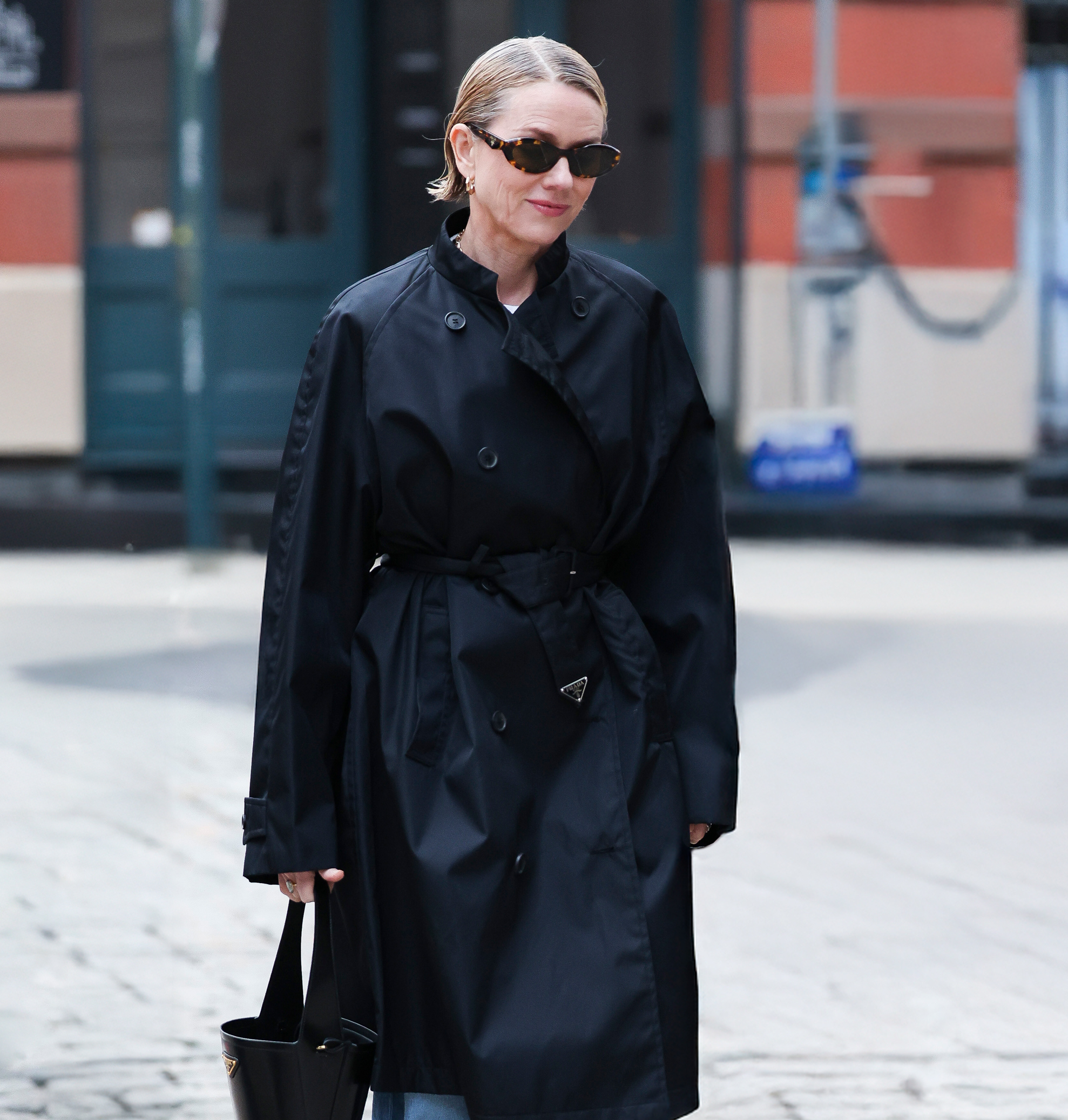 Naomi Watts Stuns in Prada, Promotes 'The Friend'