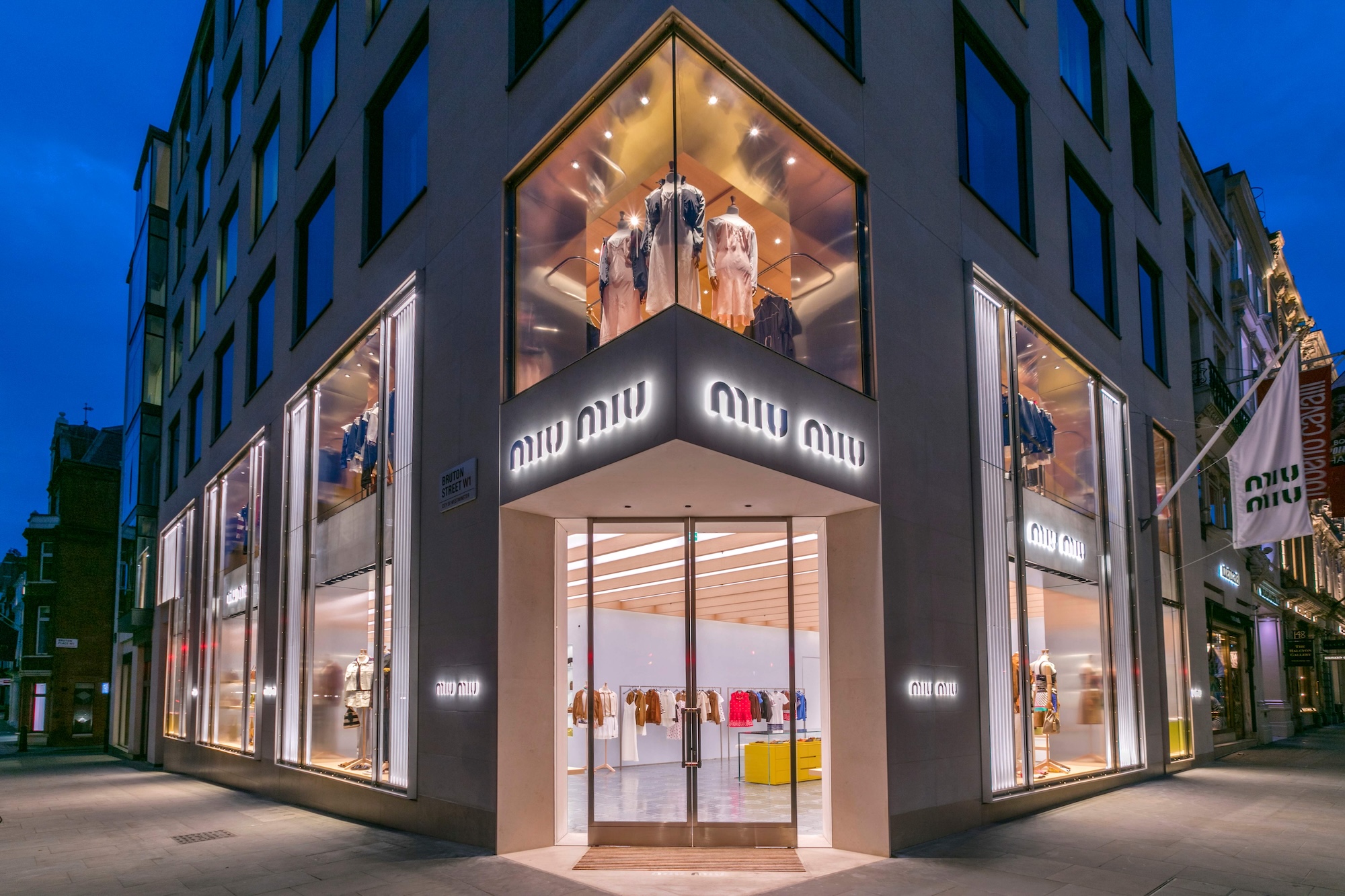 Miu Miu Reopens its London Flagship Store on Bond Street