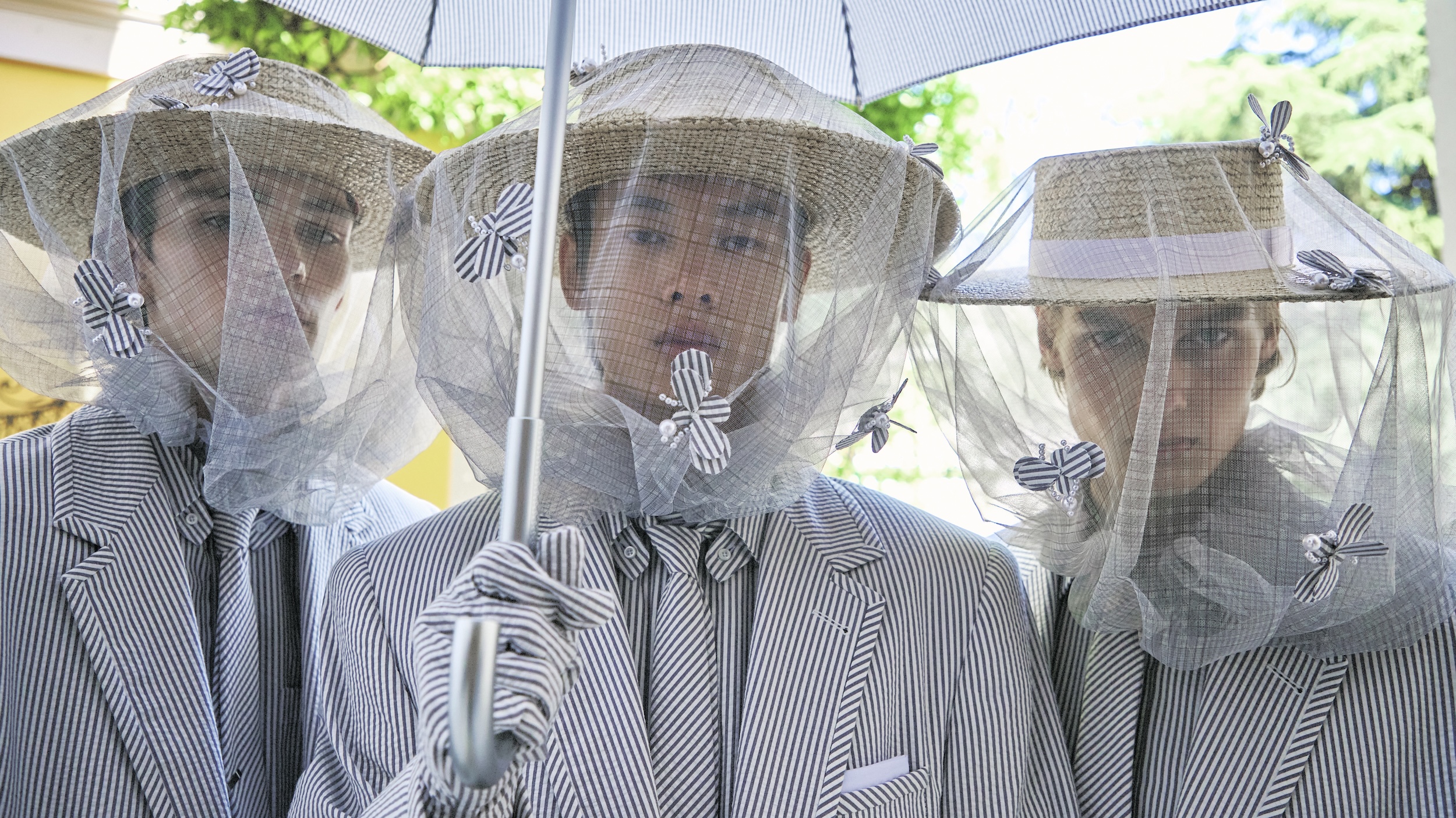 Thom Browne Spring/Summer 2027: Flowers Bloom in Seersucker