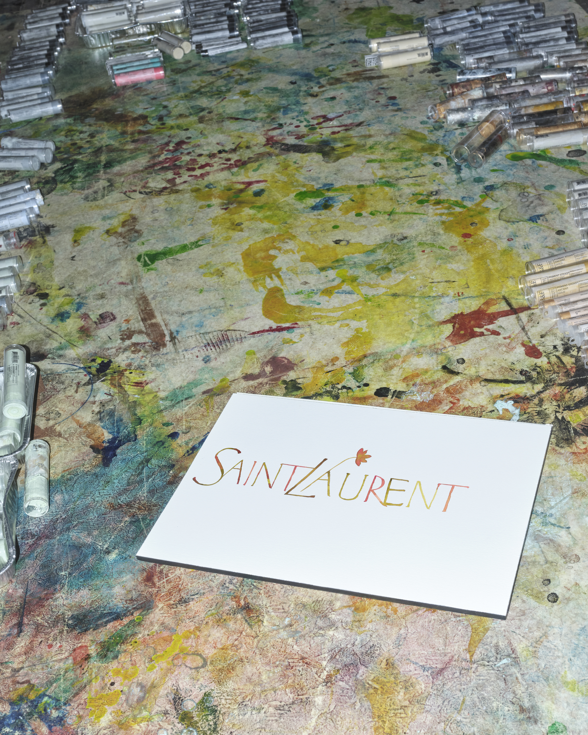 Saint Laurent Summer 2025: A Poetic Brushstroke