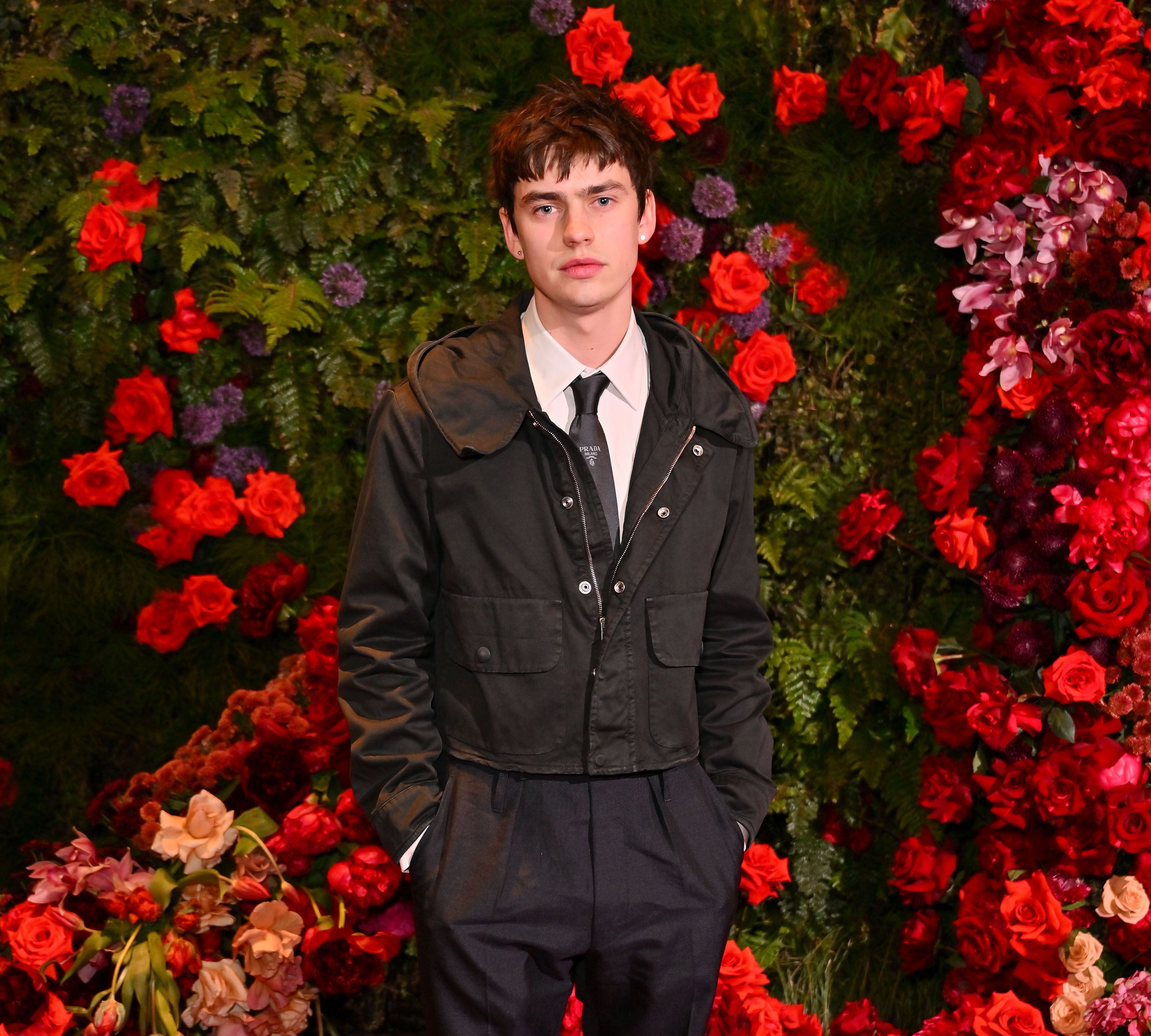  Spike Fearn Wears Prada to the BAFTA TV Awards