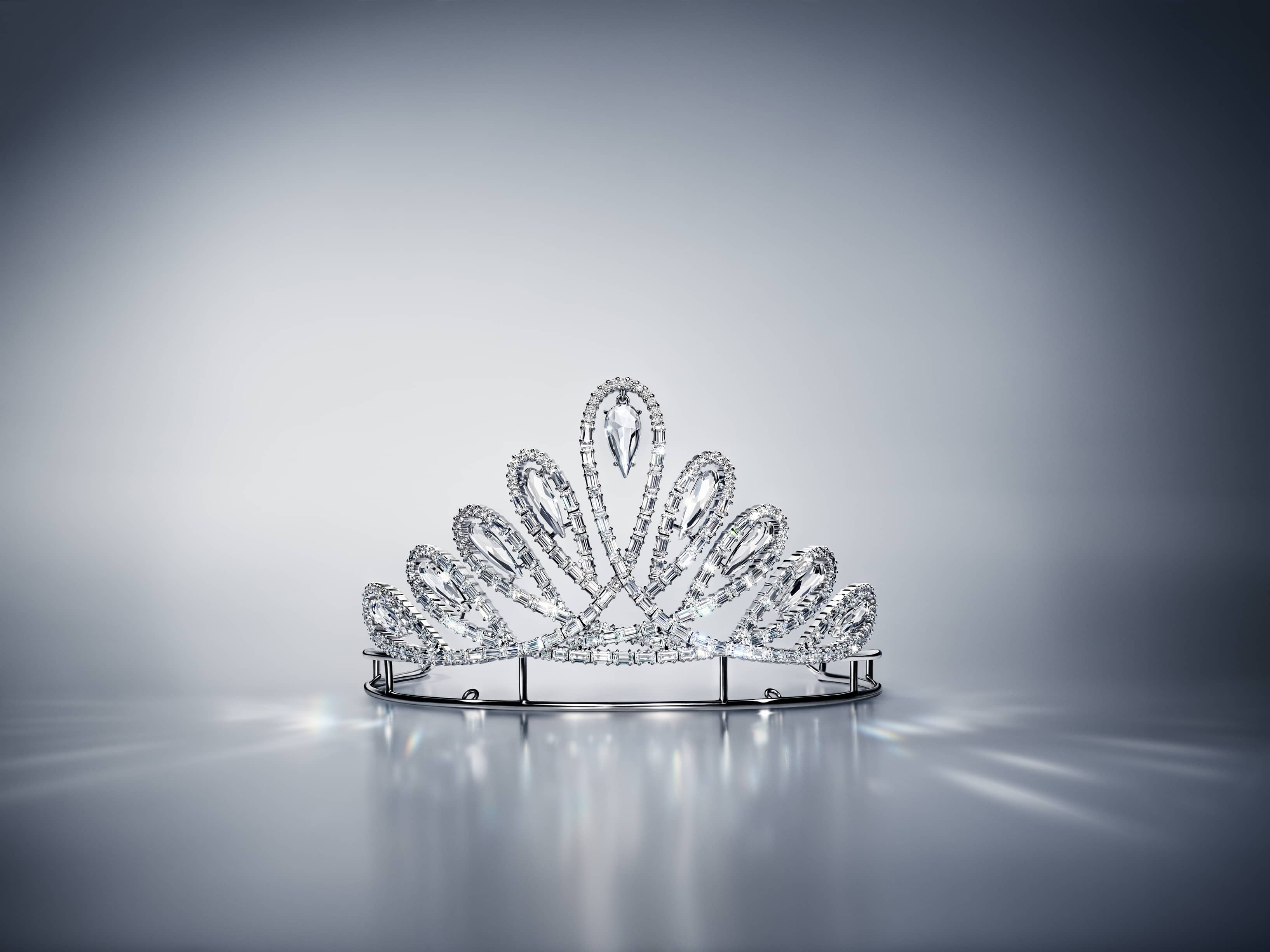 Swarovski Illuminates Vienna Opera Ball with Stunning Swan-Inspired Tiara