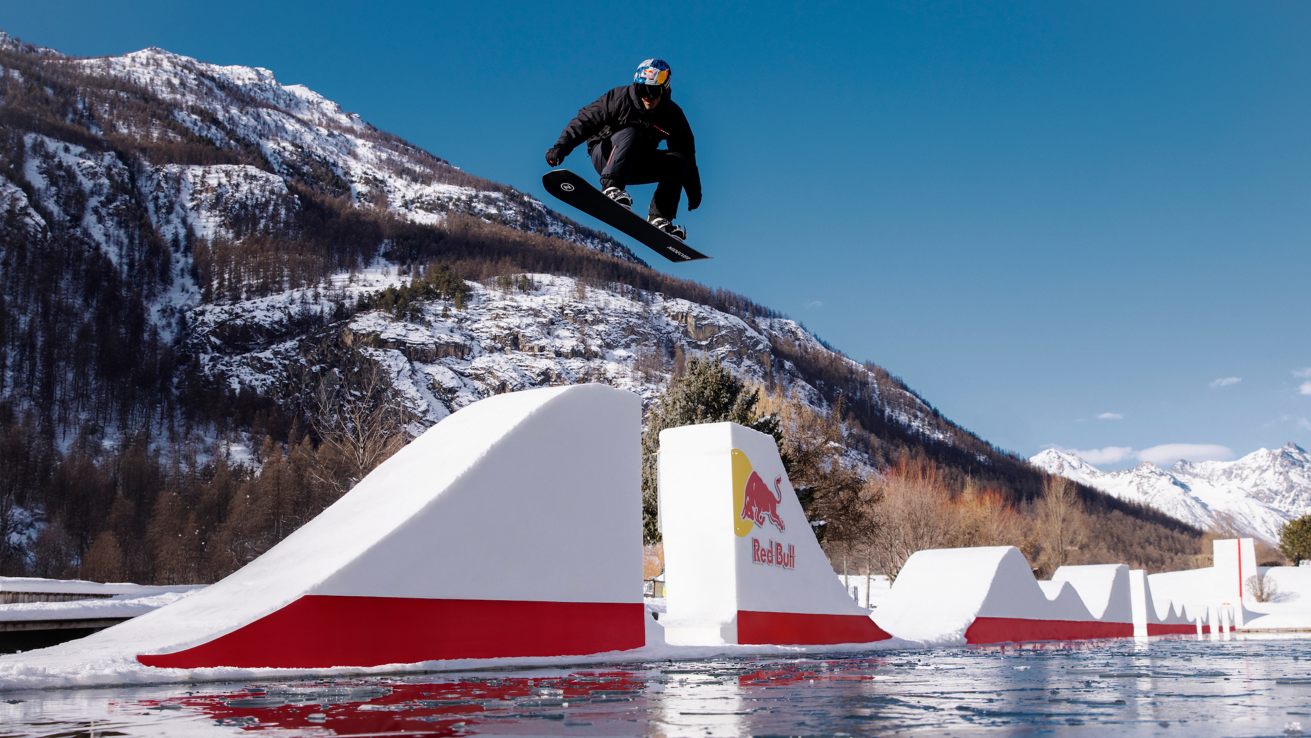 Prada Linea Rossa's Alpine Alchemy with Red Bull