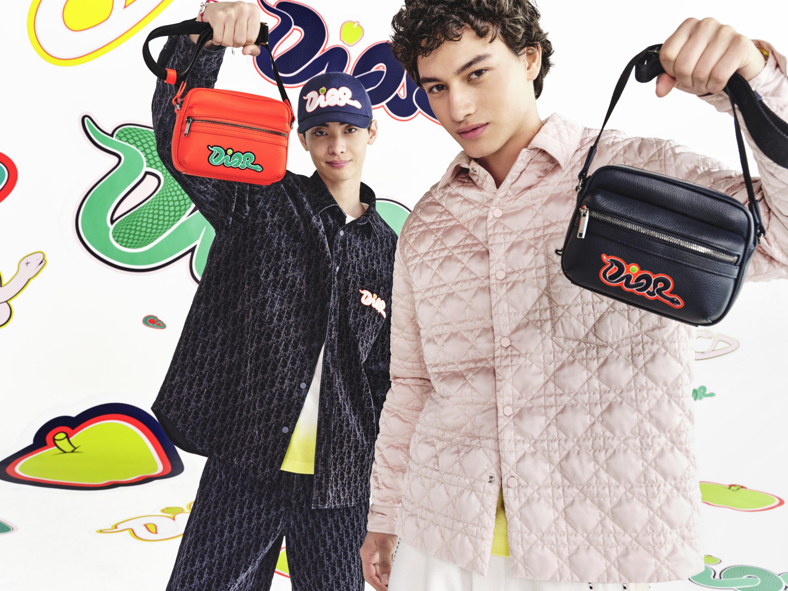 Dior and KAWS Return with Serpentine-Inspired Capsule