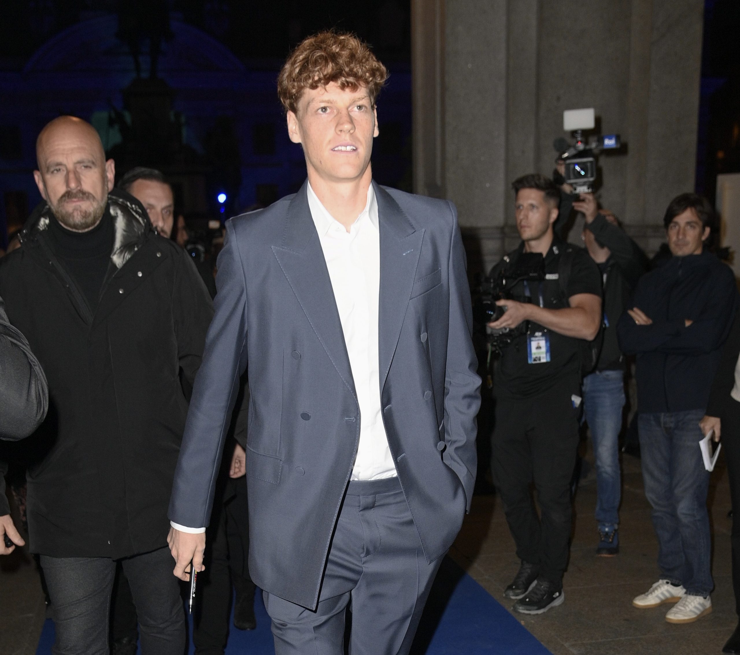 Jannik Sinner Wears Custom Gucci to ATP Finals in Turin