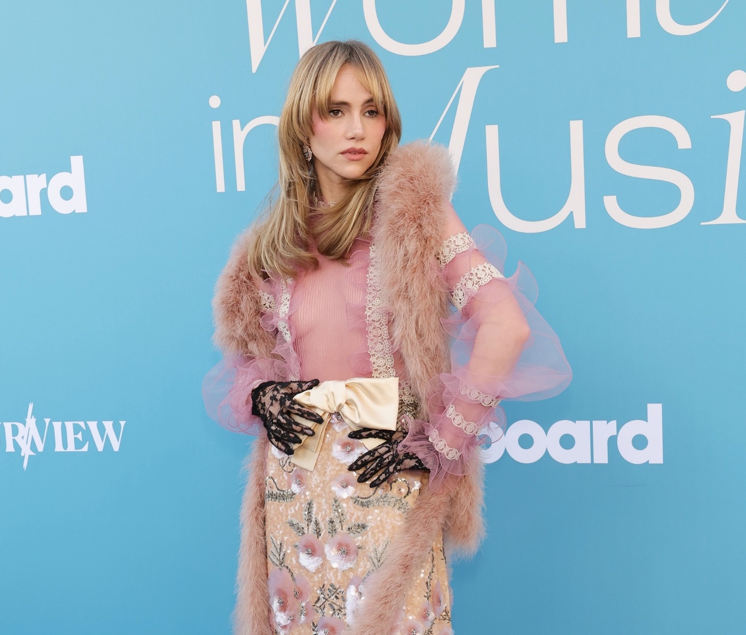 Suki Waterhouse Stuns in Valentino at the 2025 Billboard Women in Music Awards