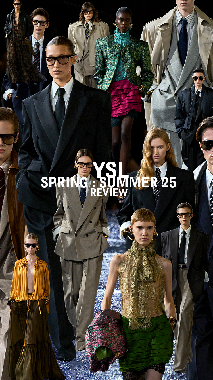 Saint Laurent Women’s Spring-Summer 2025: The Quintessence of Femininity