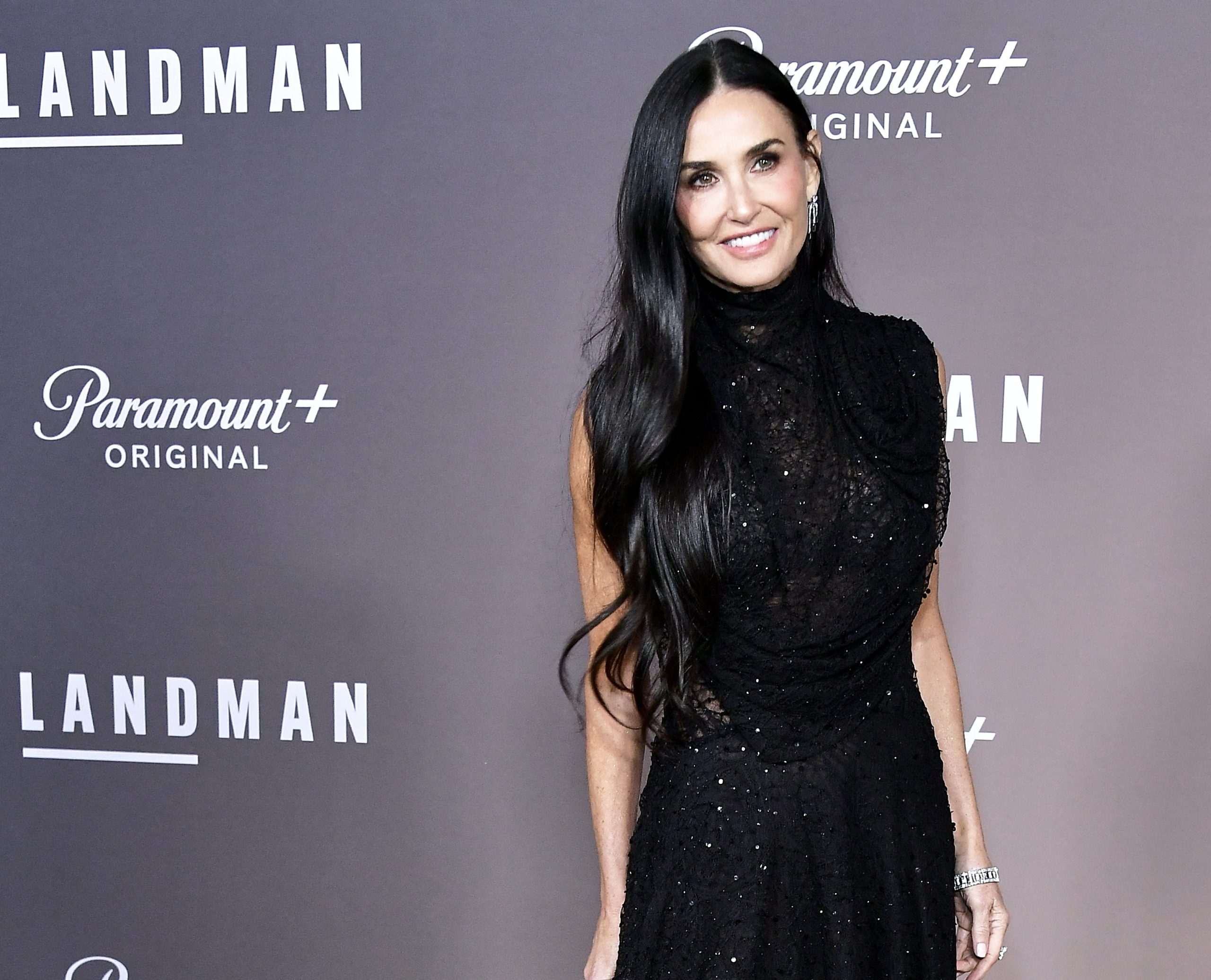 Demi Moore Radiates Gothic Elegance in McQueen at ‘Landman’ Premiere