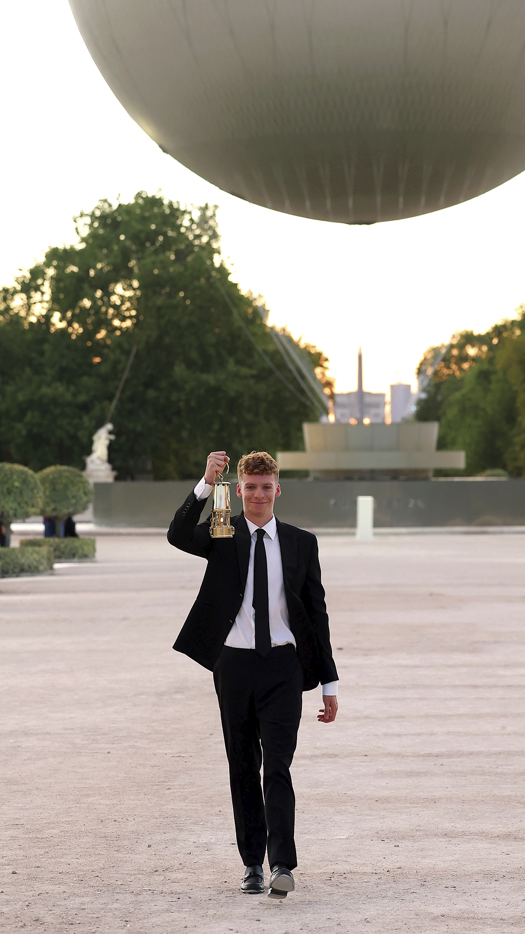 Louis Vuitton, Zaho De Sagazan, and Léon Marchand Shine at Paris 2024 Olympics Closing Ceremony