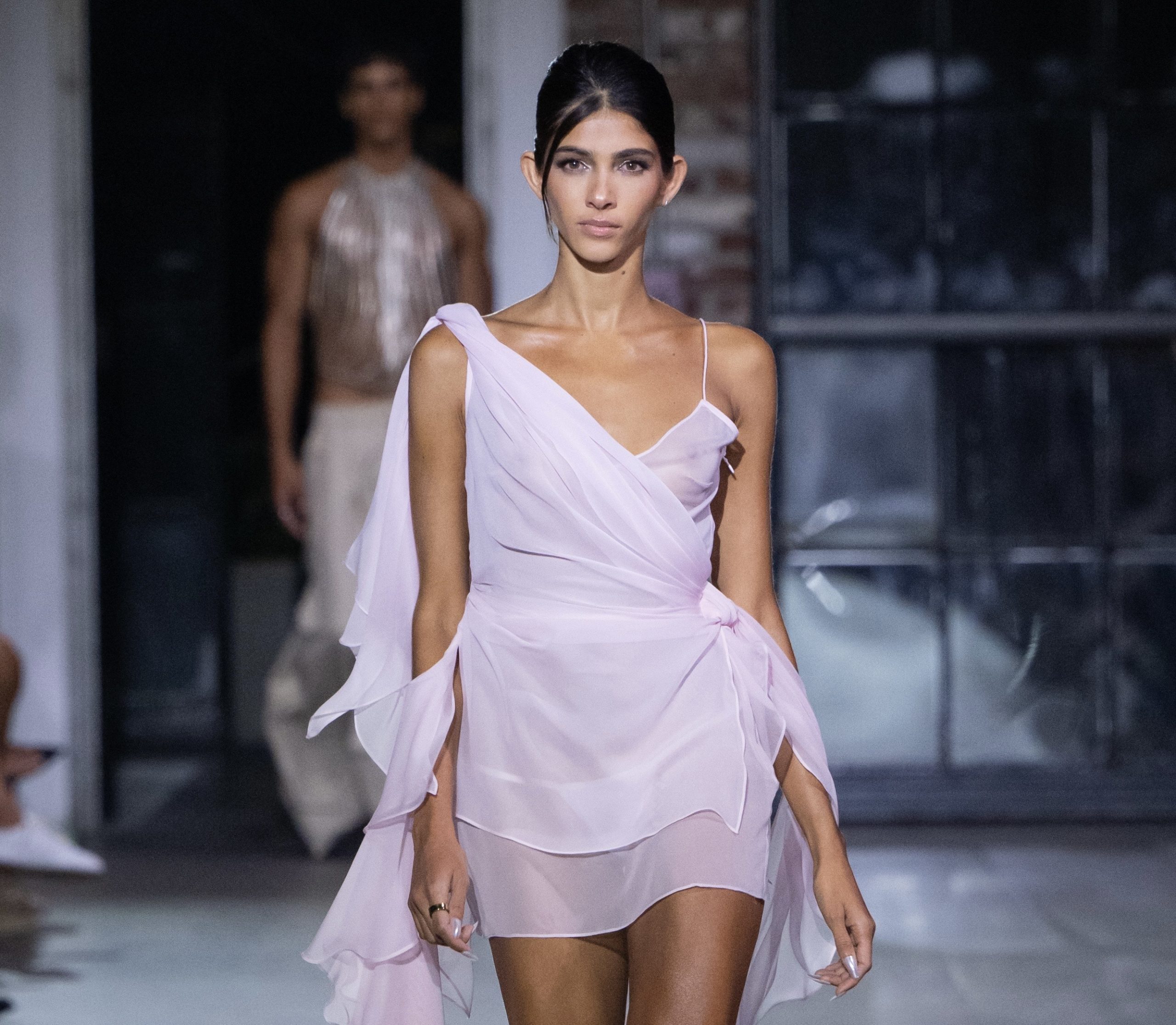 LaQuan Smith Spring-Summer 2025: Sultry Sheer and Shine