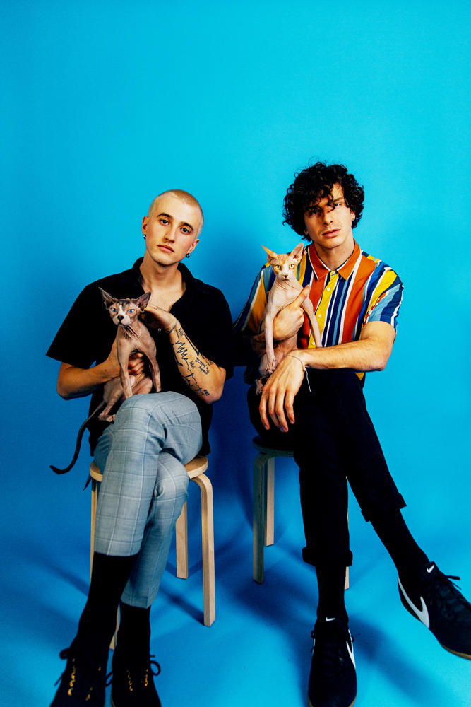 The pioneering pop duo, Mob Rich