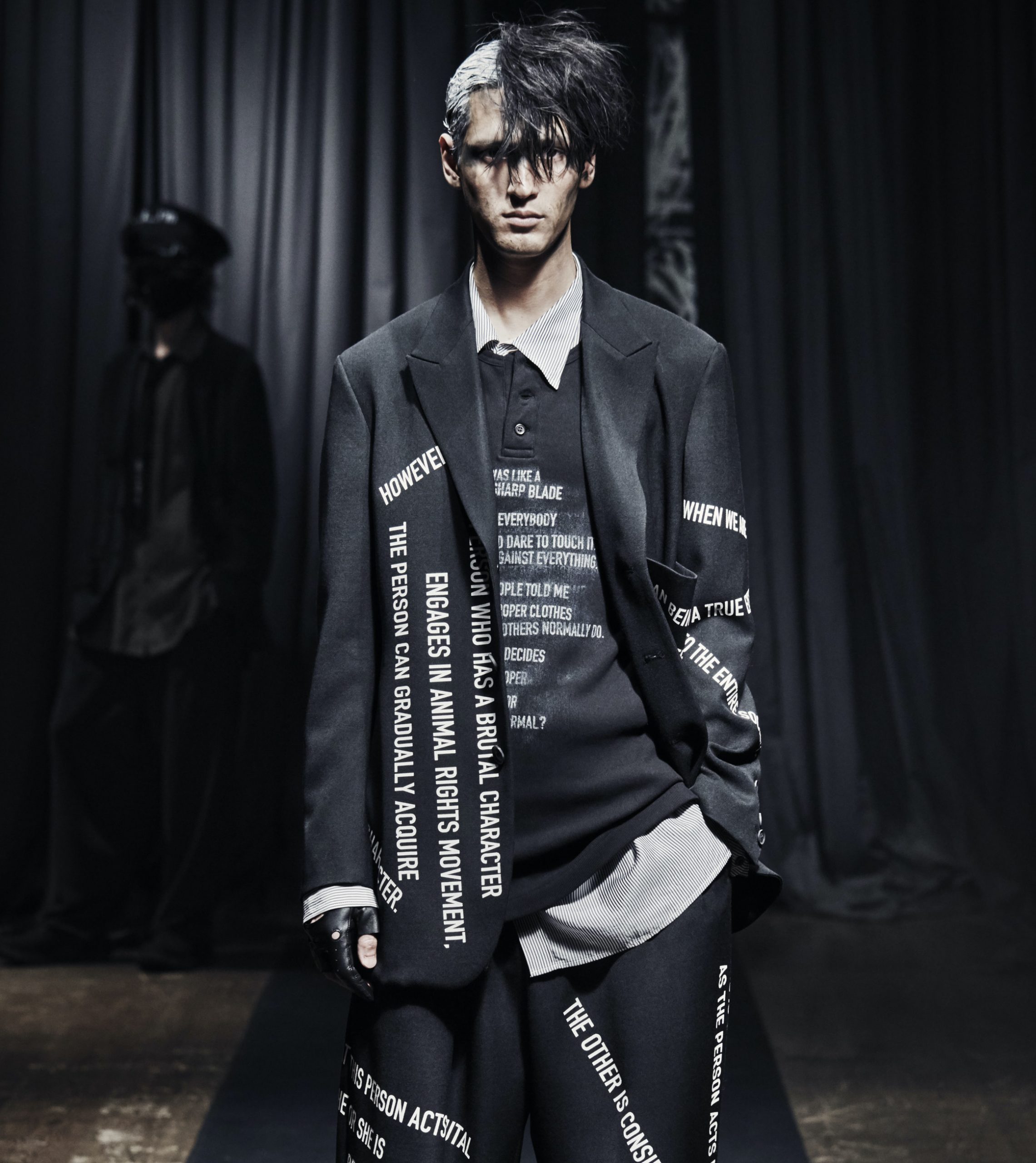 Yohji Yamamoto fall winter 2021