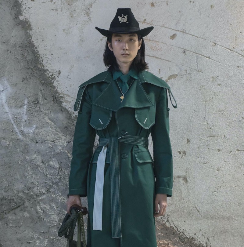 Thebe Magugu men’s spring summer 2022