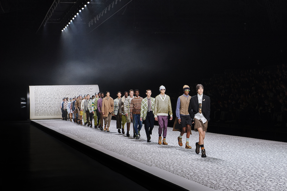 Dior men pays tribute to Jack Kerouac for fall 2022