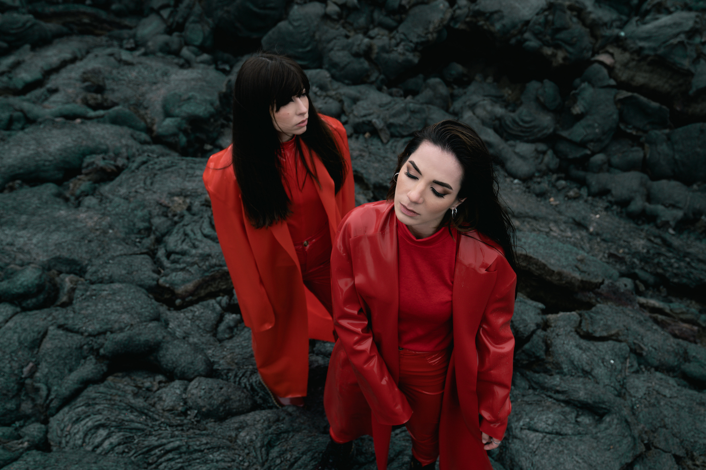 Gioli & Assisa premier a volcanic music video, ‘Fire, Hell, & Holy Water’