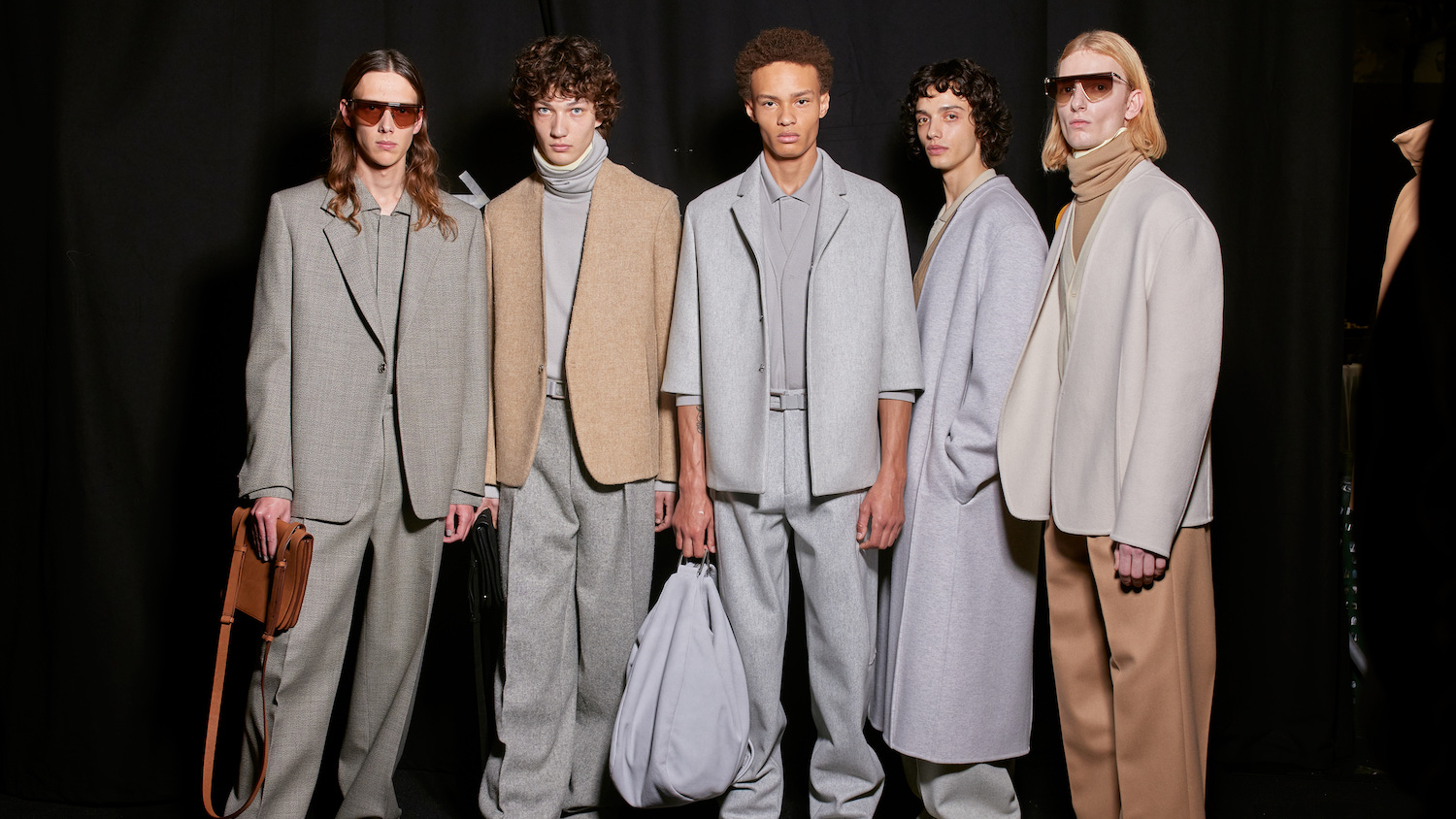 Zegna Winter 2023, backstage