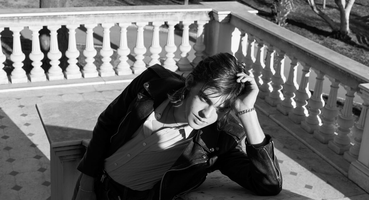 Earl Cave stars in the new CELINE HOMME Essentials campaign photographed by Hedi Slimane