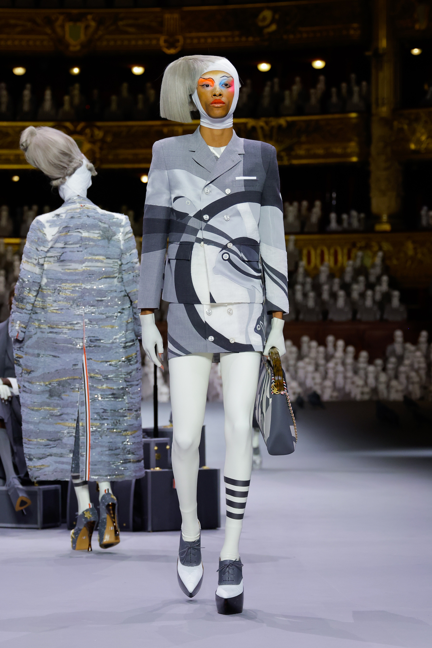 THOM BROWNE, HAUTE COUTURE FW23, Look 5