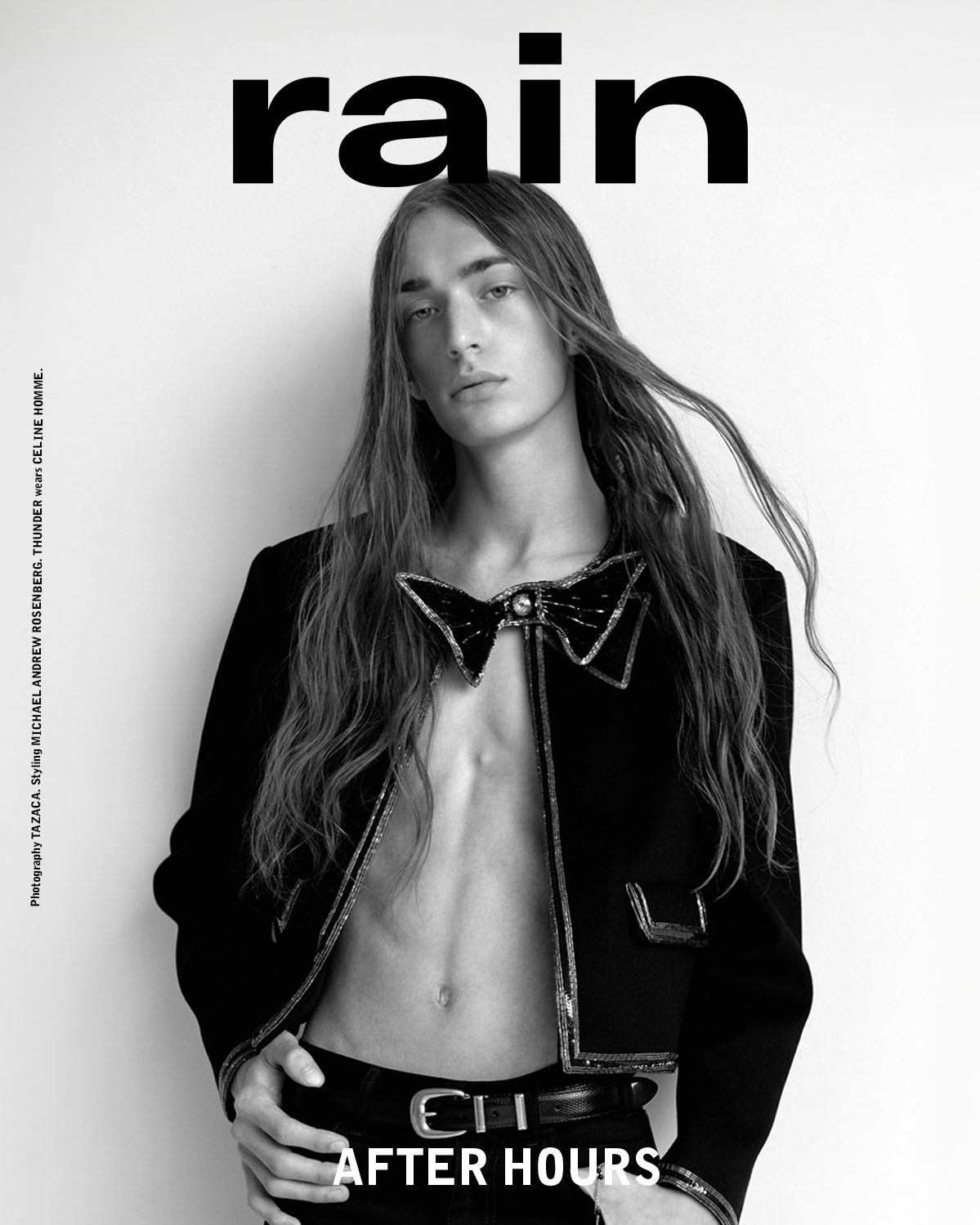 CELINE HOMME Rain Magazine