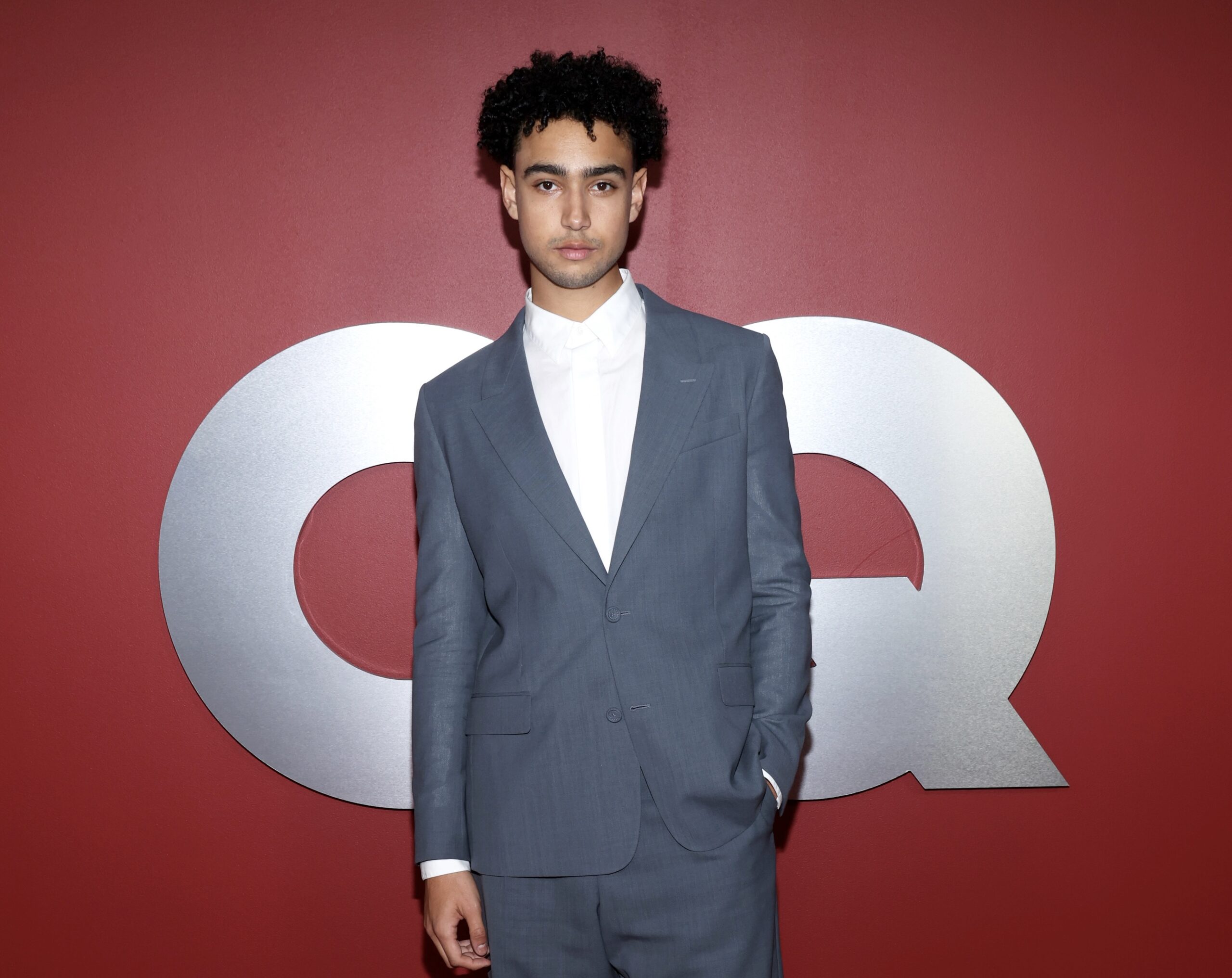Archie Madekwe in Classic Dior Elegance at GQ Event