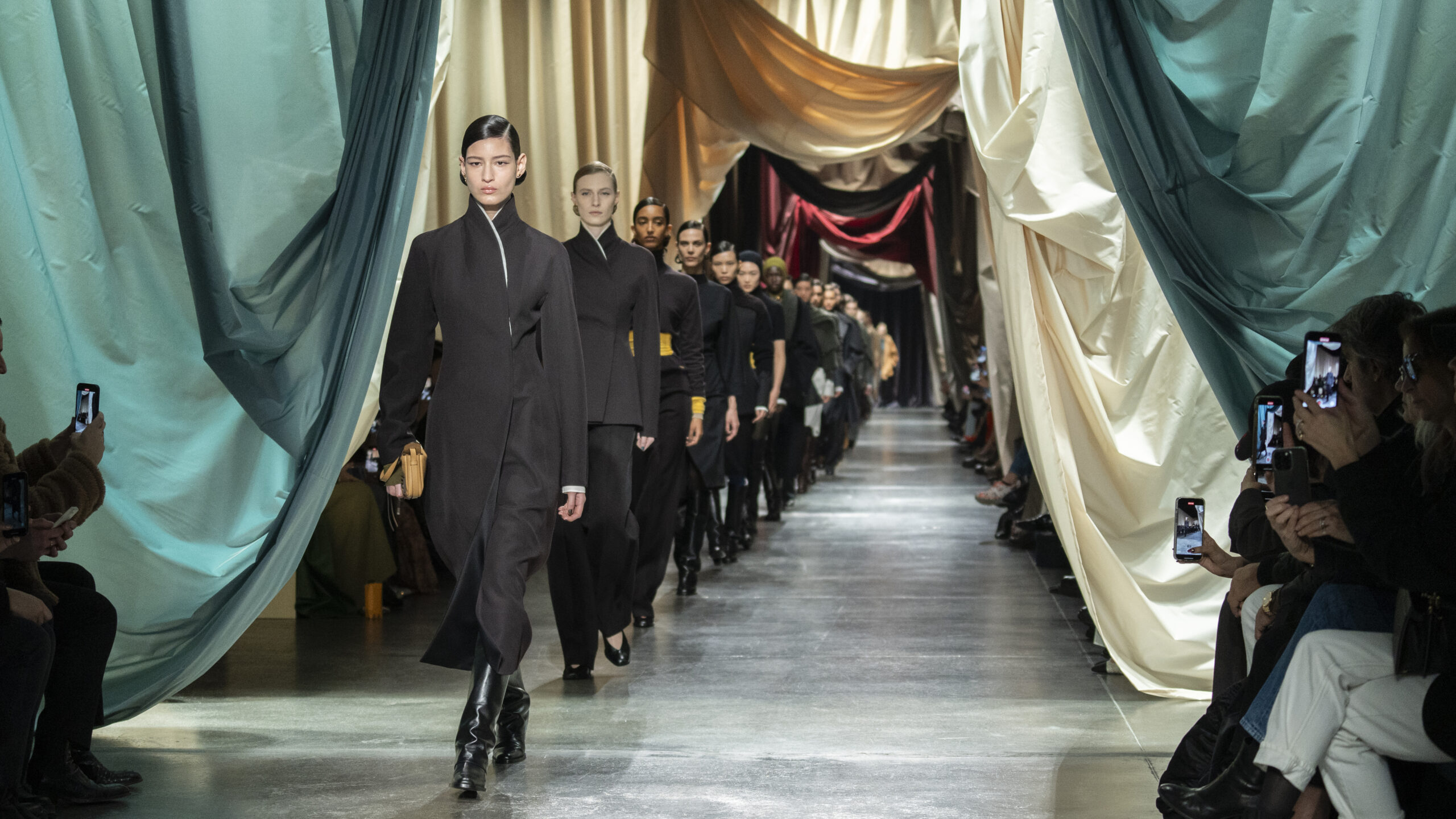 Fendi Autumn/Winter 2024-25 Collection Revealed with Jessica Biel and Amber Valletta