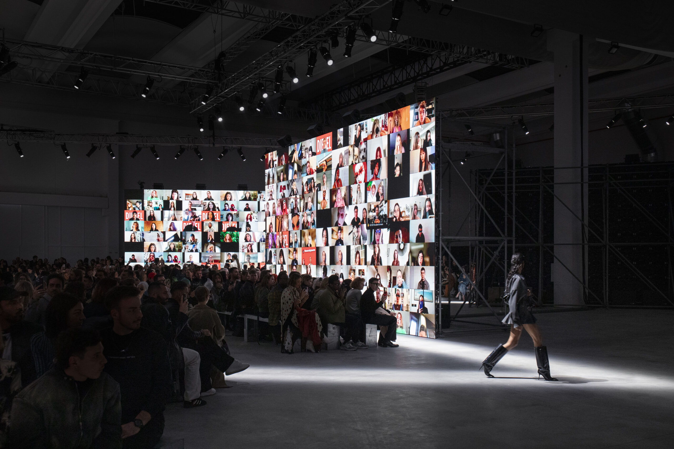 Diesel Fall Winter 2024 Champions Fashion Democracy with a Groundbreaking Digital Showcase in Milan