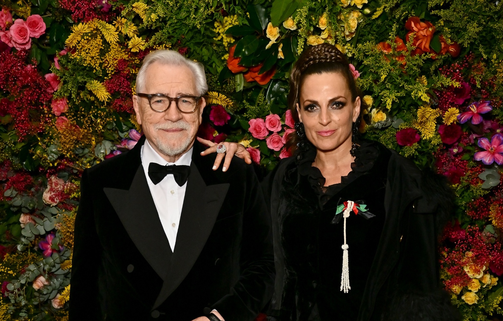 Brian Cox’s Dunhill Elegance at the British Vogue Fashion and Film Party 2024