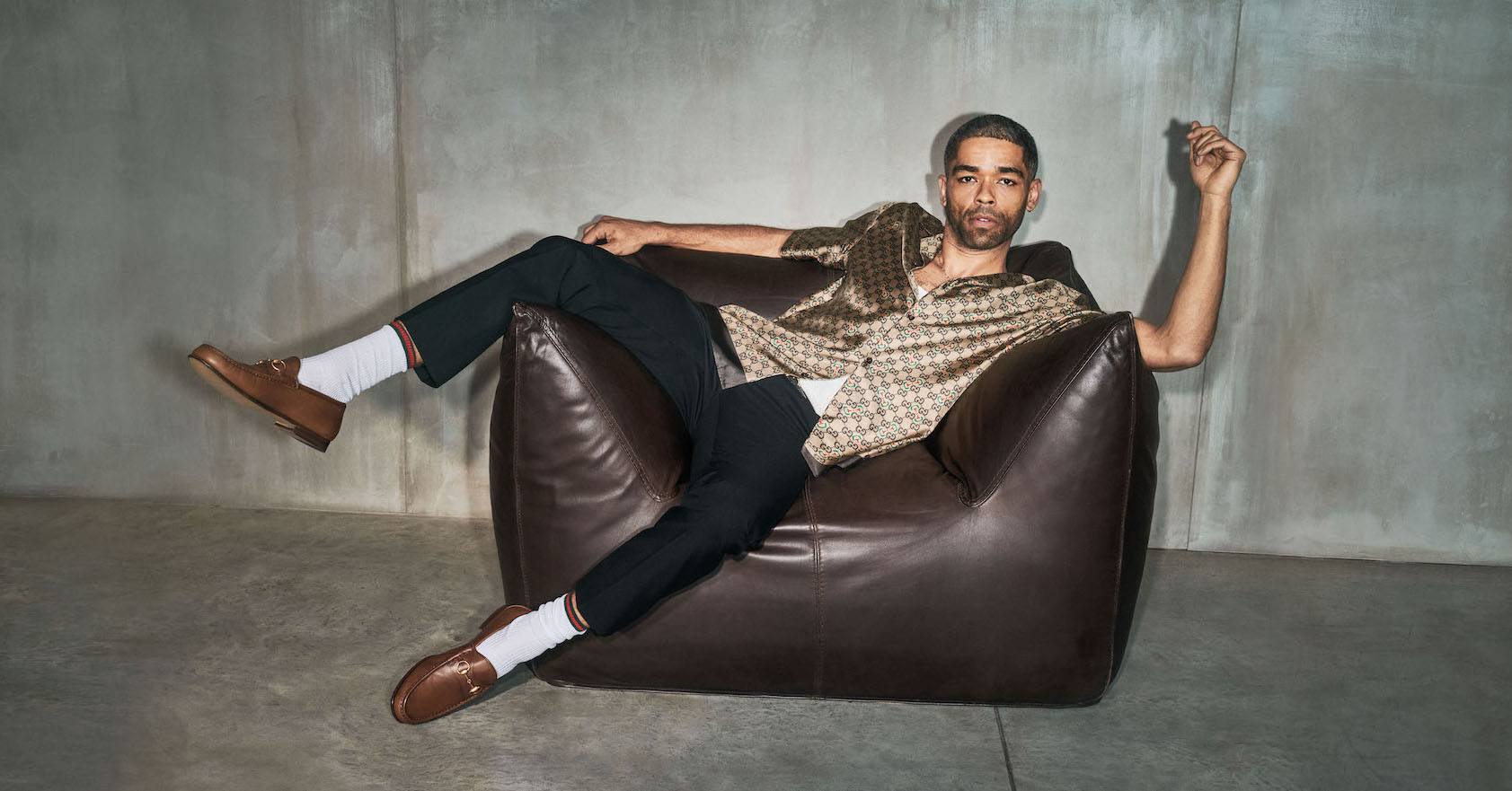 Kingsley Ben-Adir Stars In Gucci’s Revolutionary Horsebit 1953 Loafer Campaign