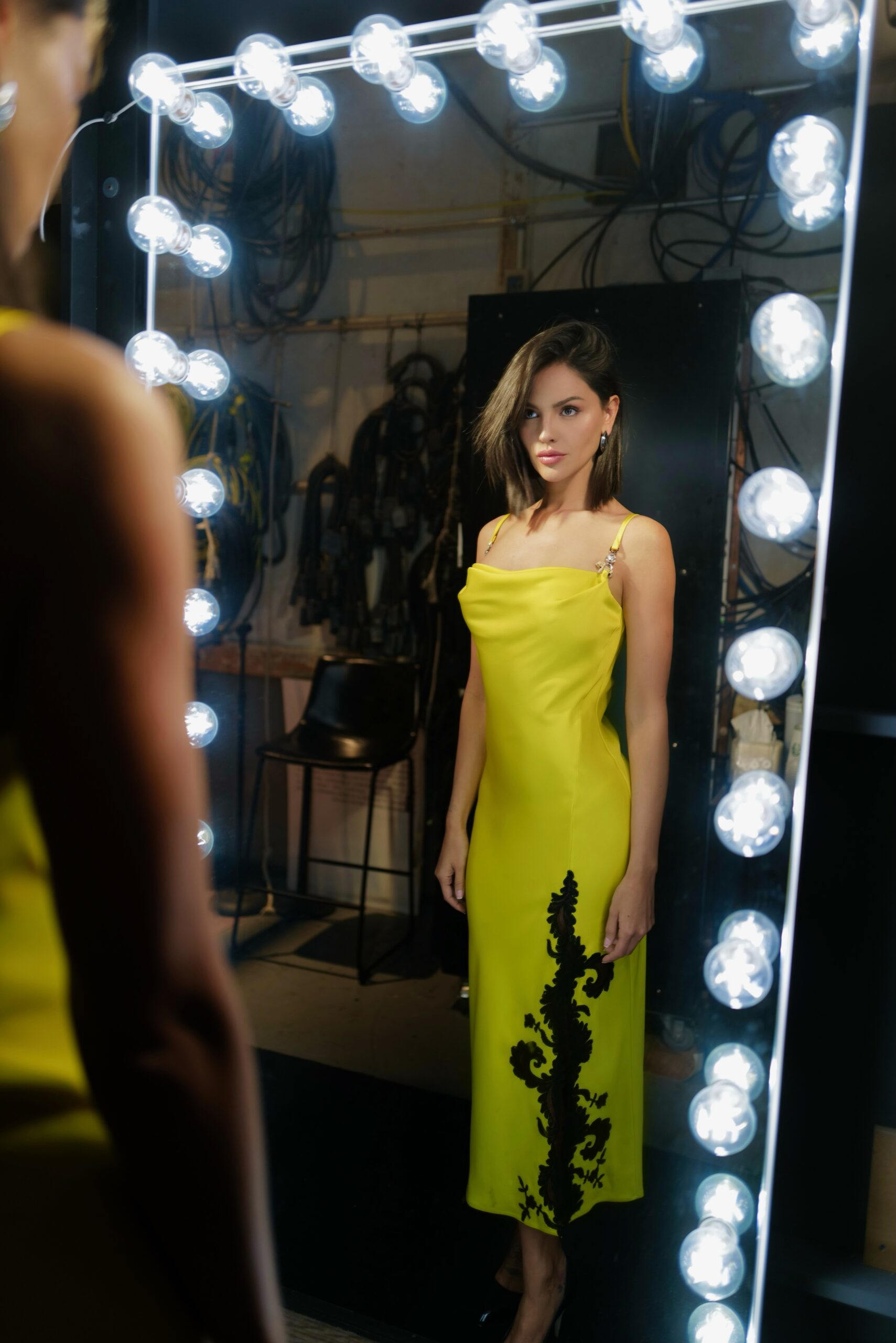 Eiza González Stuns in Versace on The Drew Barrymore Show